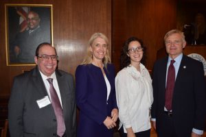 The Brooklyn Bar Association and the NYS Trial Lawyers hosted a CLE titled “Building Your House of Damages with Economic Experts.” Pictured from left: Edmond Provder, Kris Kuscma, Ariel Schwarz-Kainz and Glenn Verchick. Eagle photo by Rob Abruzzese