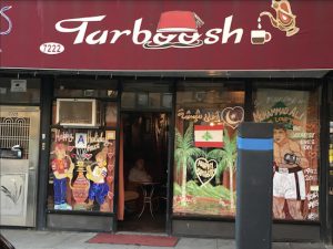 Bay Ridge hookah establishments, like Tarboosh at 7222 Fifth Ave, will now have to adhere to more stringent safety regulations. Eagle photo by John Alexander