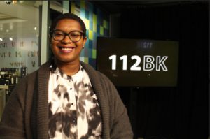 Writer Ashley Ford is the host of “112BK,” a daily Brooklyn-based public affairs program. Photo courtesy of BRIC TV