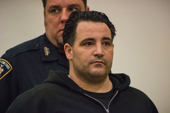 Louis Iacono is charged with second-degree murder and tampering with physical evidence for the death of his roommate Carmine Carini. Eagle photos by Paul Frangipane