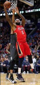 The Nets were hardly in the picture Wednesday night in New Orleans as DeMarcus Cousins and the Pelicans beat them soundly in a 128-113 rout. AP Photo by Tyler Kaufman