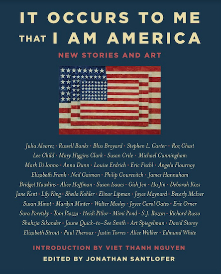 “It Occurs to Me That I Am America,” a response to the 2016 presidential election, will be released on Jan. 16. Photo courtesy of Simon & Schuster