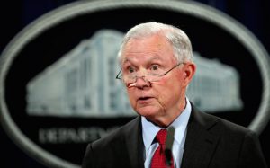 Attorney General Jeff Sessions announced on Friday that the Eastern District of New York, which encompasses Brooklyn, Queens, Staten Island and Long Island, will be getting two new prosecutors who will focus on violent crime in the area. AP Photo/Carolyn Kaster