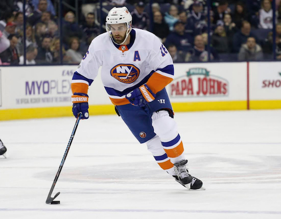 Andrew Ladd’s late goal in Ottawa Tuesday night helped the Islanders salvage some pride following their mathematical elimination from playoff contention Monday night in Brooklyn. AP Photo by Jay LaPrete