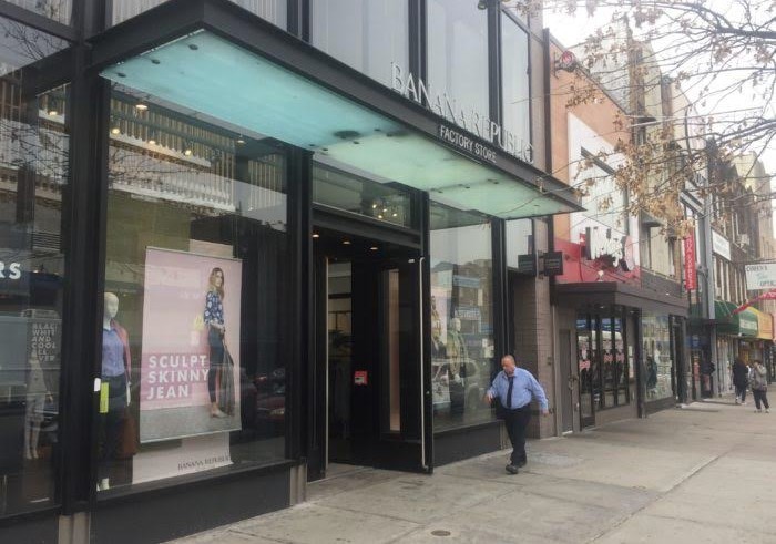 The 86th Street retail corridor in Bay Ridge has become a kind of outlet mall, with such retailers as Banana Republic and Victoria’s Secret.
