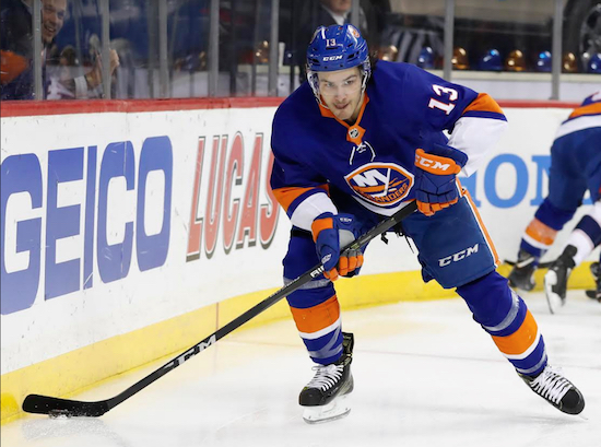Despite their likely absence from the postseason for a second straight season, the struggling Islanders have to be enjoying the breakthrough emergence of rookie star Mathew Barzal. AP Photo by Kathy Willens
