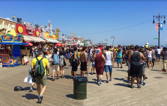 Councilmember Mark Treyger has been pushing for the city to declare the Coney Island Boardwalk an official landmark for four years. Eagle file photo by Lore Croghan