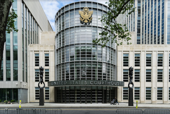 Brooklyn Justice Jack Weinstein, from the U.S. District Court for the Eastern District of New York (pictured), gave a convicted sex offender 10 years for using Facebook to a 12-year-old to solicit nude photos, which he then used to harass and blackmail her with. Eagle file photo by Rob Abruzzese