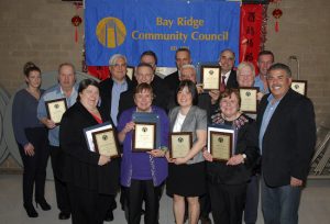 2018 Bay Ridge Community Council Hidden Treasures honorees. Eagle photos by Arthur De Gaeta