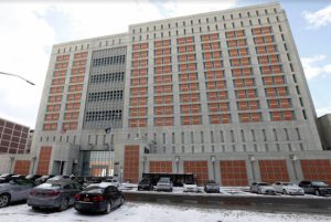 George Gonzalez, who pleaded guilty to hiring a hitman to harm his wife, worked as a prison guard at Brooklyn’s Metropolitan Detention Center (shown) for four years before he resigned. AP Photo/Kathy Willens, File