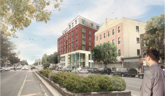 The Fifth Avenue Committee also plans to build affordable housing units at the Sunset Park Library as part of a project to revitalize the library. The project is not part of the new FAC Solar program, but is expected to include several innovations. Image courtesy of the Fifth Avenue Committee