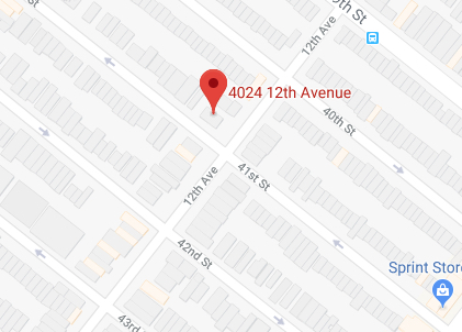4024 12th Ave. in Borough Park. Image © Google Maps photo