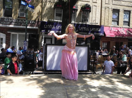The Bay Ridge Fifth Avenue BID, which already hosts the highly successful Fifth Avenue Spring Festival, a street fair featuring live music, dancing and outdoor, is now planning to host one of the city Weekend Walks events. Eagle file photo by Paula Katinas