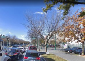 Eastern Parkway in Crown Heights. Image date ©2018 Google Maps