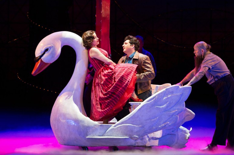 Serena Malfi as Dorabella and Adam Plachetka as Guglielmo in Mozart's "Così fan tutte. " Photo: Marty Sohl/Metropolitan Opera