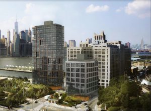 The Brooklyn Heights Association says will not appeal a court decision allowing two towers to go up at Pier 6 in Brooklyn Bridge Park, shown above. Rendering courtesy of ODA-RAL Development Services/Oliver’s Realty Group