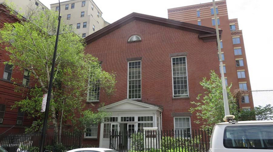 The Religious Society of Friends Meeting House on Schermerhorn Street. Photo courtesy of the New York Landmarks Conservancy