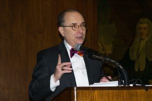 Hon. Barry Kamins, who literally wrote the book on New York search and seizure laws, gives his annual update at the Kings County Criminal Bar Association. Eagle file photo by Rob Abruzzese