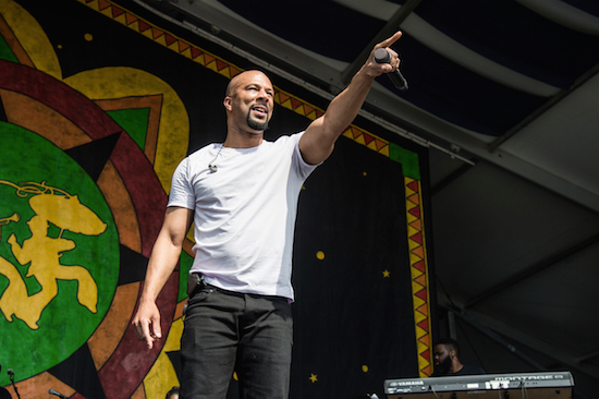 Common, seen here at the New Orleans Jazz Festival in April, will open the BRIC Celebrate Brooklyn! Festival on June 5. Amy Harris/Invision/AP