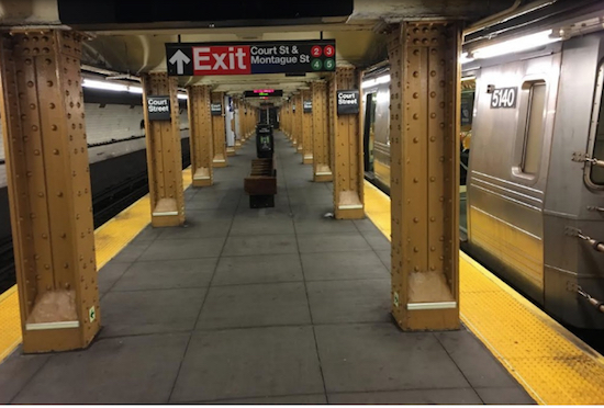 The Court St. subway station. Eagle file photo by John Alexander