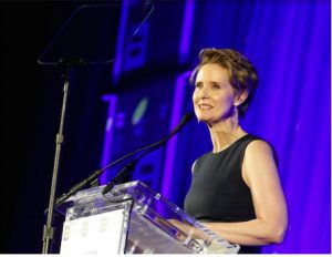 Cynthia Nixon. Jason DeCrow/AP Images for Human Rights Campaign, File