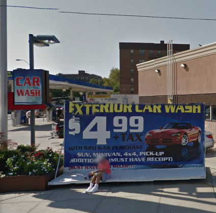 A car wash at Avenue U and Gerritsen Avenue. Image © 2018 Google Maps photo