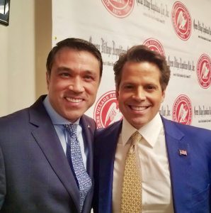 Anthony Scaramucci (right) is coming to the congressional district to help Michael Grimm. Photo courtesy of Grimm campaign