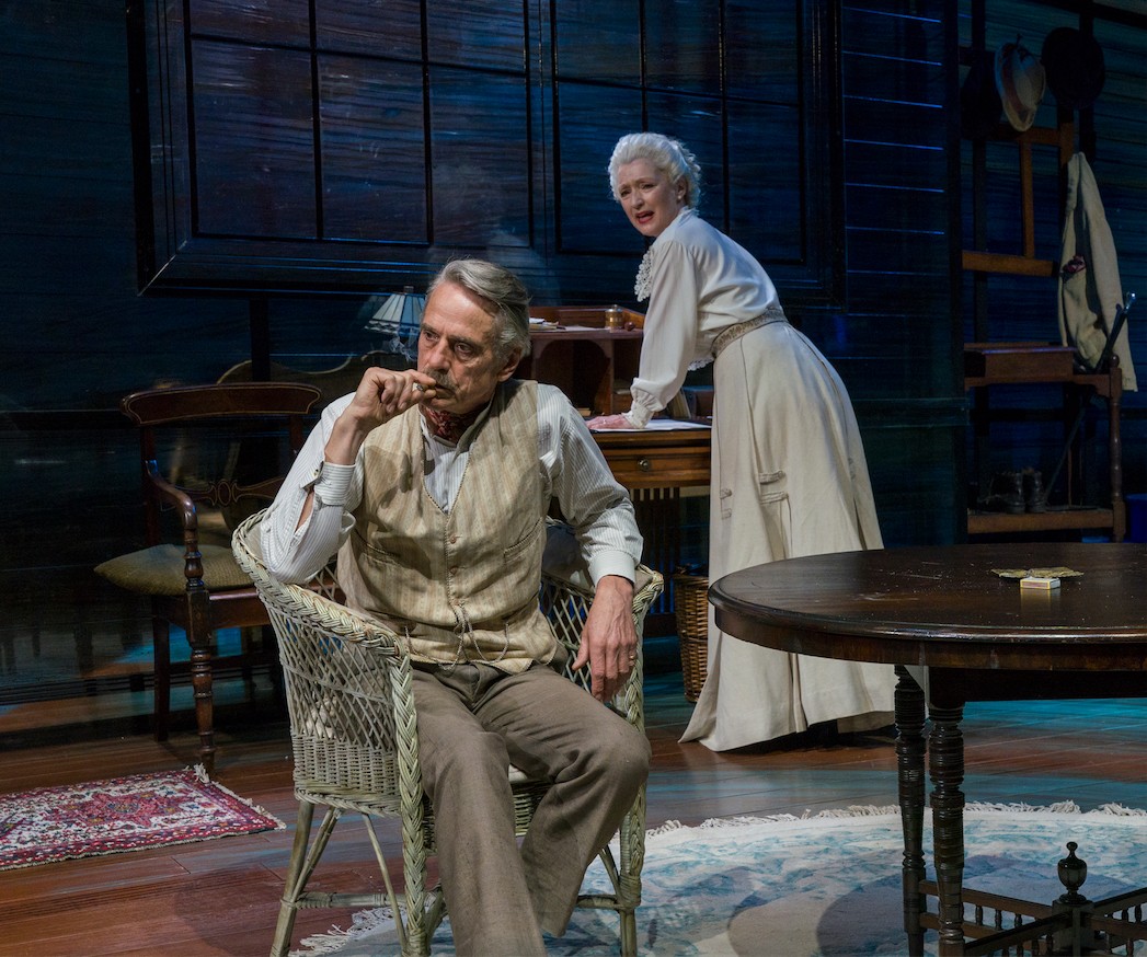 Jeremy Irons and Lesley Manville star in “Long Day’s Journey into Night,” a classic Eugene O’Neill play about addiction that feels current.