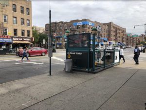 A subway entrance at the 86th Street and Fourth Avenue station on the R train. Eagle file photo by Paula Katinas