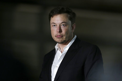 Elon Musk. AP Photo/Kiichiro Sato