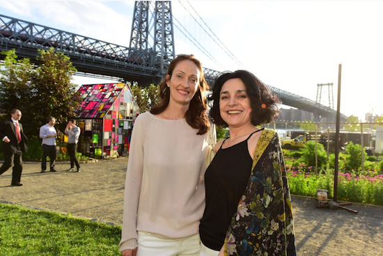 Left: Greenhouse Project co-founders Sidsel Robards and Manuela Zamora. Photos by Andy Katz
