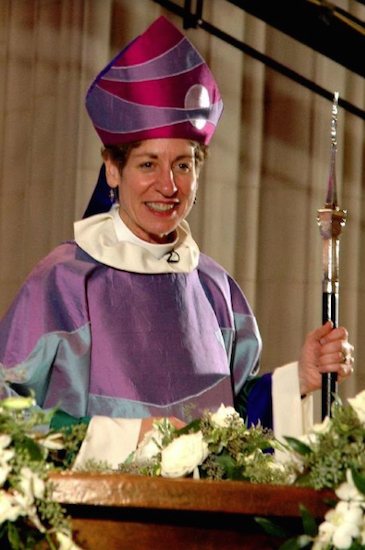 The Rt. Rev. Katharine Jefferts Schori, former presiding bishop of the Episcopal Church in the United States, is this year’s Feminist Scholar-in-Residence at Grace Church Brooklyn Heights. Photo courtesy of Grace Church Brooklyn Heights.