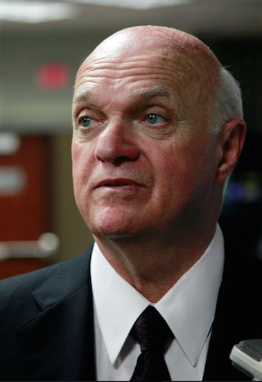 New Islanders general manager Lou Lamoriello admitted that while he respects both of the men he fired Tuesday, the organization is in need of a new voice going forward. AP Photo by Mel Evans