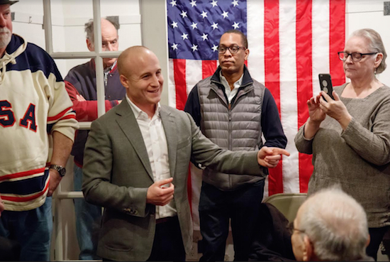 Max Rose’s campaign has drawn the attention of the Democratic Congressional Campaign Committee. Photo courtesy of Max Rose for Congress