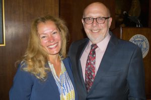 Angelicque Moreno and Marc Pillinger gave a CLE lecture on construction accident cases at the Brooklyn Bar Association that was co-sponsored by the NYS Academy of Trial Lawyers. Eagle photo by Rob Abruzzese