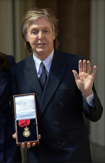 Paul McCartney. Steve Parsons/Pool via AP