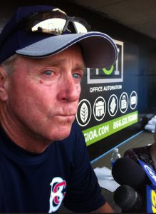 Former Brooklyn manager Rich Donnelly, who was overcome with emotion when discussing the devastation of Superstorm Sandy back in 2013, will be back with the Cyclones as bench coach this season. Eagle file photo by John Torenli