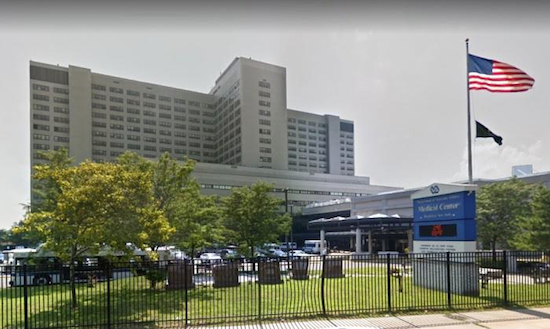 Brooklyn’s VA Medical Center is shuttering its ear, nose and throat clinic at the end of June. Veterans fear more cutbacks will come. Shown above is the hospital at 800 Poly Place. Image data © Google Maps 2018
