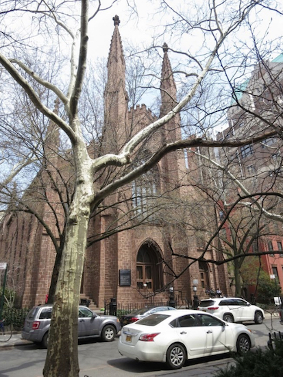 The First Unitarian Church. Photo courtesy of the New York Landmarks Conservancy