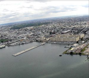 Freight NYC will bring a new barge terminal and distribution center to Sunset Park’s waterfront. Photo courtesy of Butch Moran