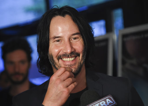 Actor Keanu Reeves attends the premiere of "Siberia" at Metrograph on Wednesday, July 11, 2018, in New York. Photo by Evan Agostini/Invision/AP