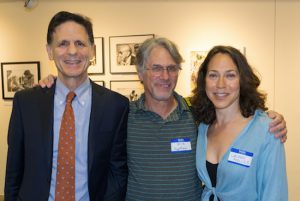 Magistrate Judge Robert Levy, and curators Rick Kopstein and Lauren Welles welcomed judges, lawyers, court employees and artists to Brooklyn’s Federal Court recently for the opening of, “Greetings from Coney Island,” a photography exhibit featuring the work of 28 artists. Eagle photos by Rob Abruzzese