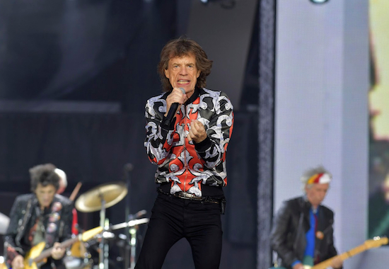 Mick Jagger. Photo by Mark Allan/Invision/AP