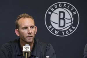 Brooklyn Nets general manager Sean Marks. AP Photo/Mary Altaffer