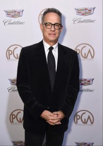 Tom Hanks. Photo by Jordan Strauss/Invision for Producers Guild of America/AP Images