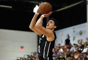 Yuta Watanabe’s sweet left-handed shooting stroke and ability to defend might just get him a serious look in Nets’ training camp later this year as the rookie tries to latch on with the Brooklyn franchise. AP Photo by John Locher