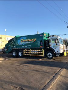 A Century Waste truck. Photo courtesy of Century Waste