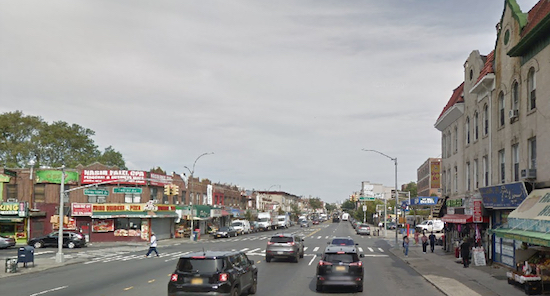 The annual parade route is down Coney Island Ave. between Avenue H and Glenwood Road. Image