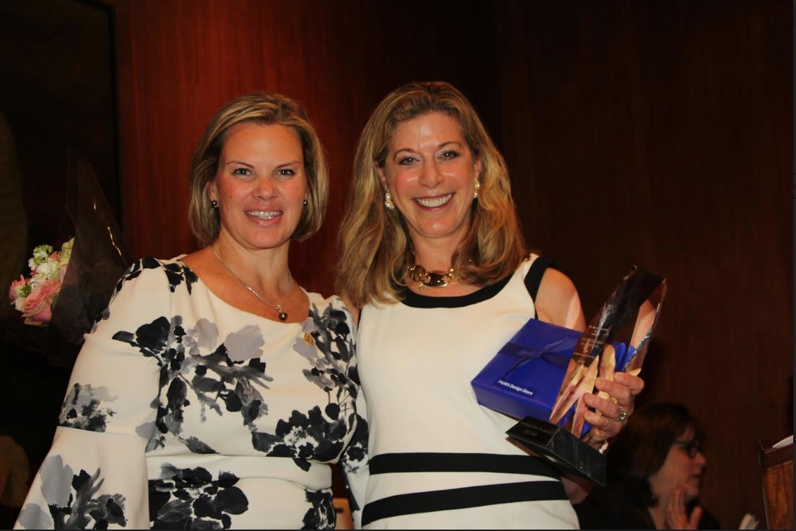 Michele Mirman was recently honored by the Brooklyn Women’s Bar Association and its current president Carrie Anne Cavallo, for her work as president of the organization.