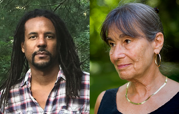 Colson Whitehead and Alice Ostriker. Photos courtsy of Madeline Whitehead and Blue Flower Arts